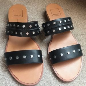 Dolce Vita Black Sandals size 7.5